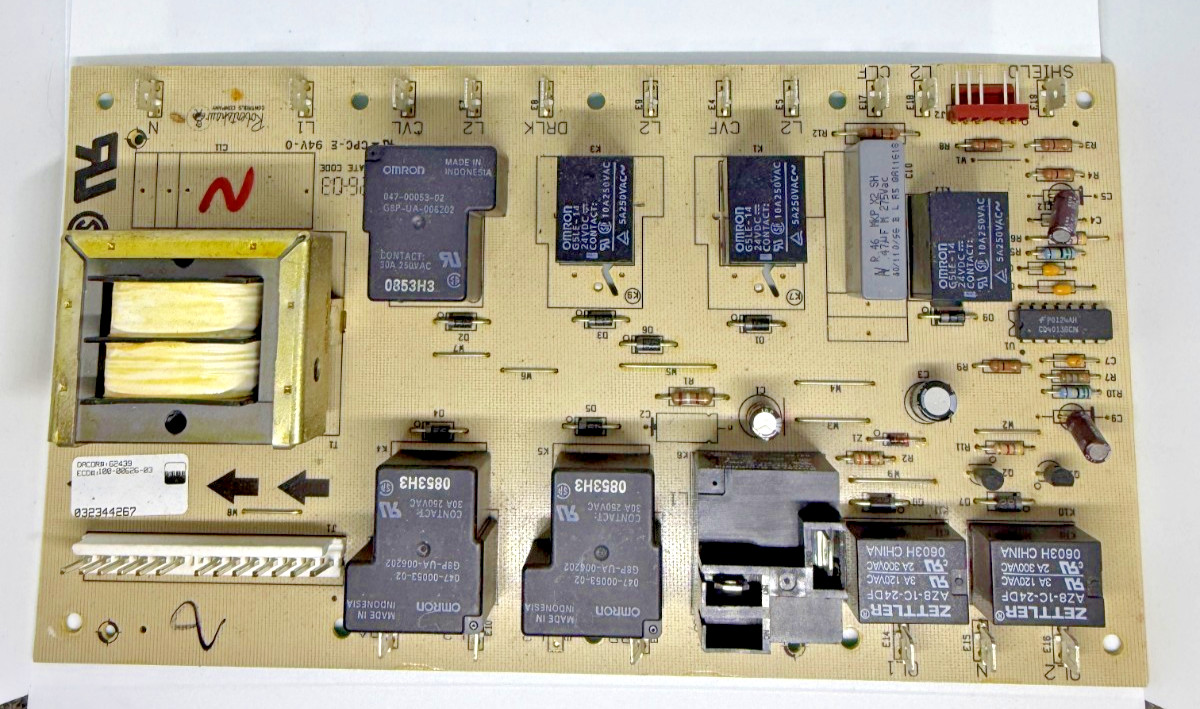 Dacor 82439 Upper Oven Relay Control Board ECCB-186-00626-03 OEM ECS227SCH