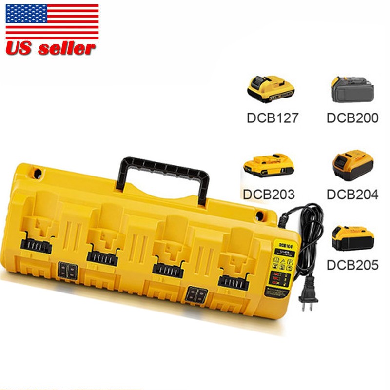 For DEWALT 12/20V DCB104/DCB102/DCB112 Charger Fast Charger Lithium XR DCB205