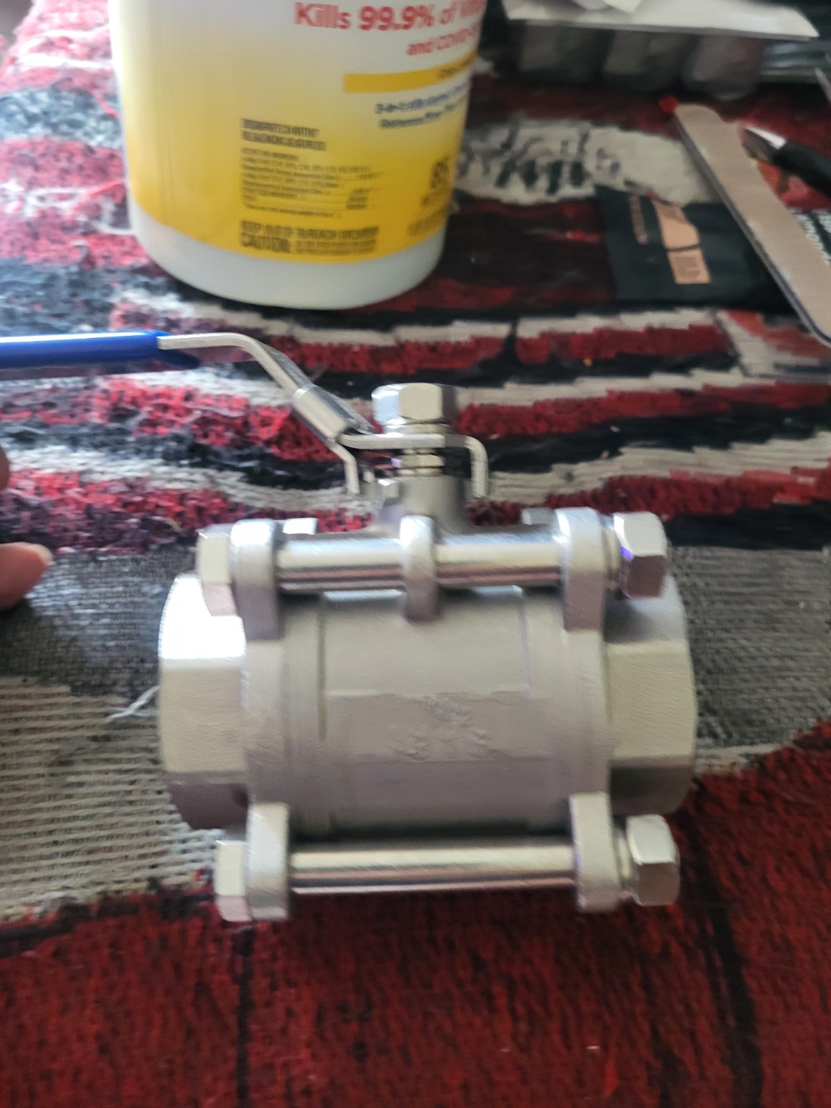 3-Piece Stainless Steel Ball Valves WOG1000