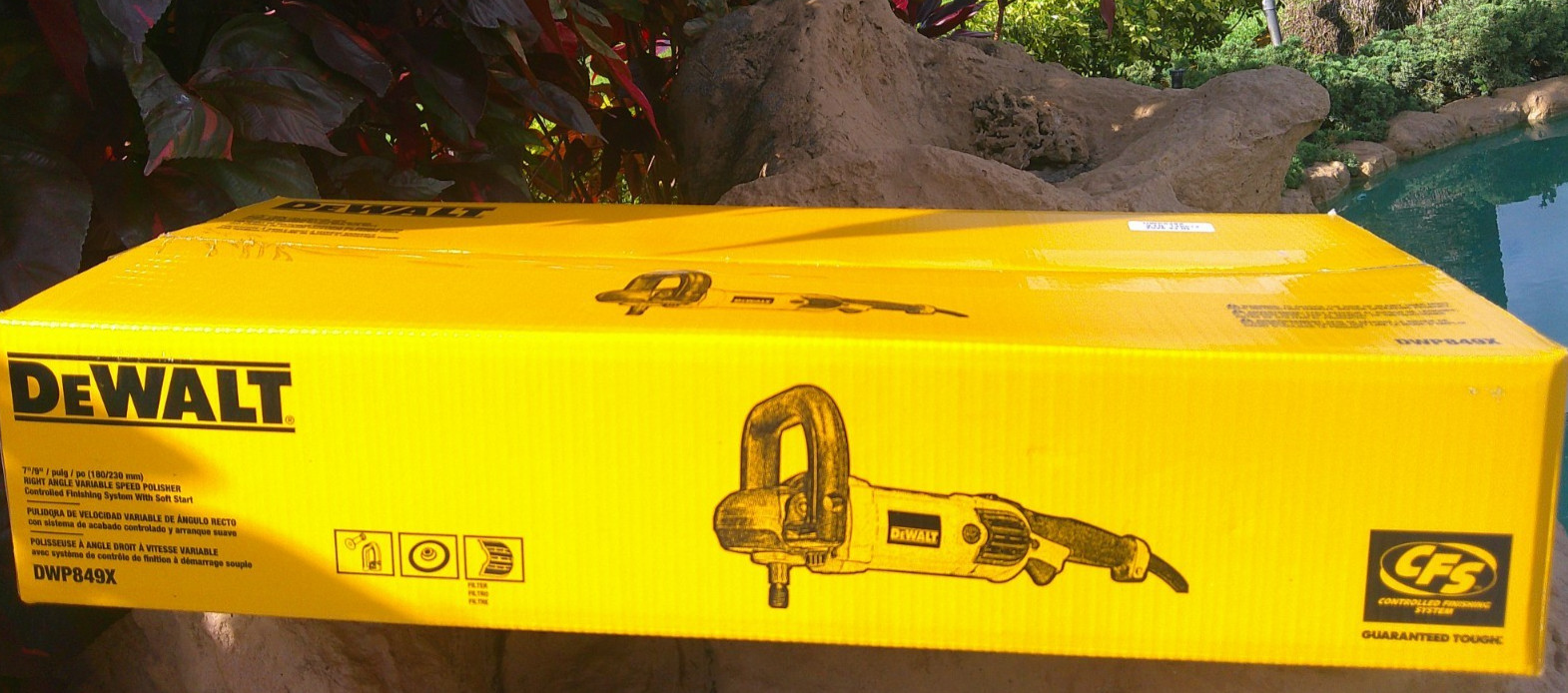 Dewalt DWP849X 7″/9″ Variable Speed Rotary Polisher, 12 Amp 2025