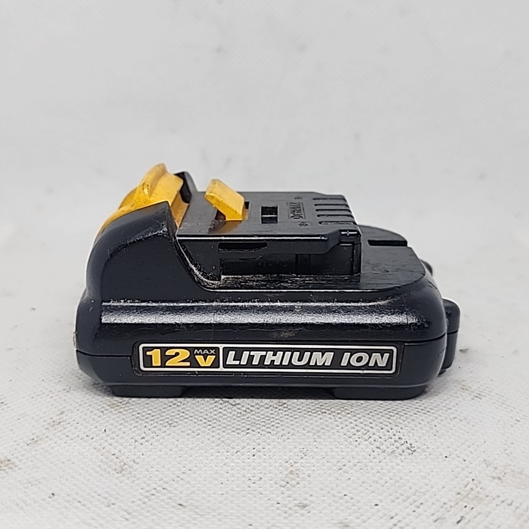 OEM Genuine DeWalt DCB120 12V MAX Lithium Ion 2014 REFRESHED 1.3Ah Battery Pack