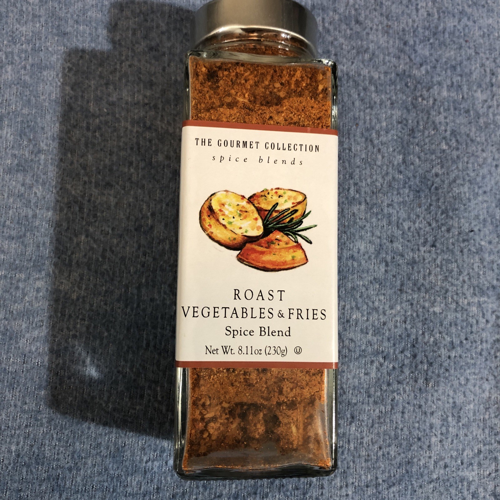 2 PACK The Gourmet Collection Spice Blends ROAST VEGETABLES & FRIES 8.11oz Each