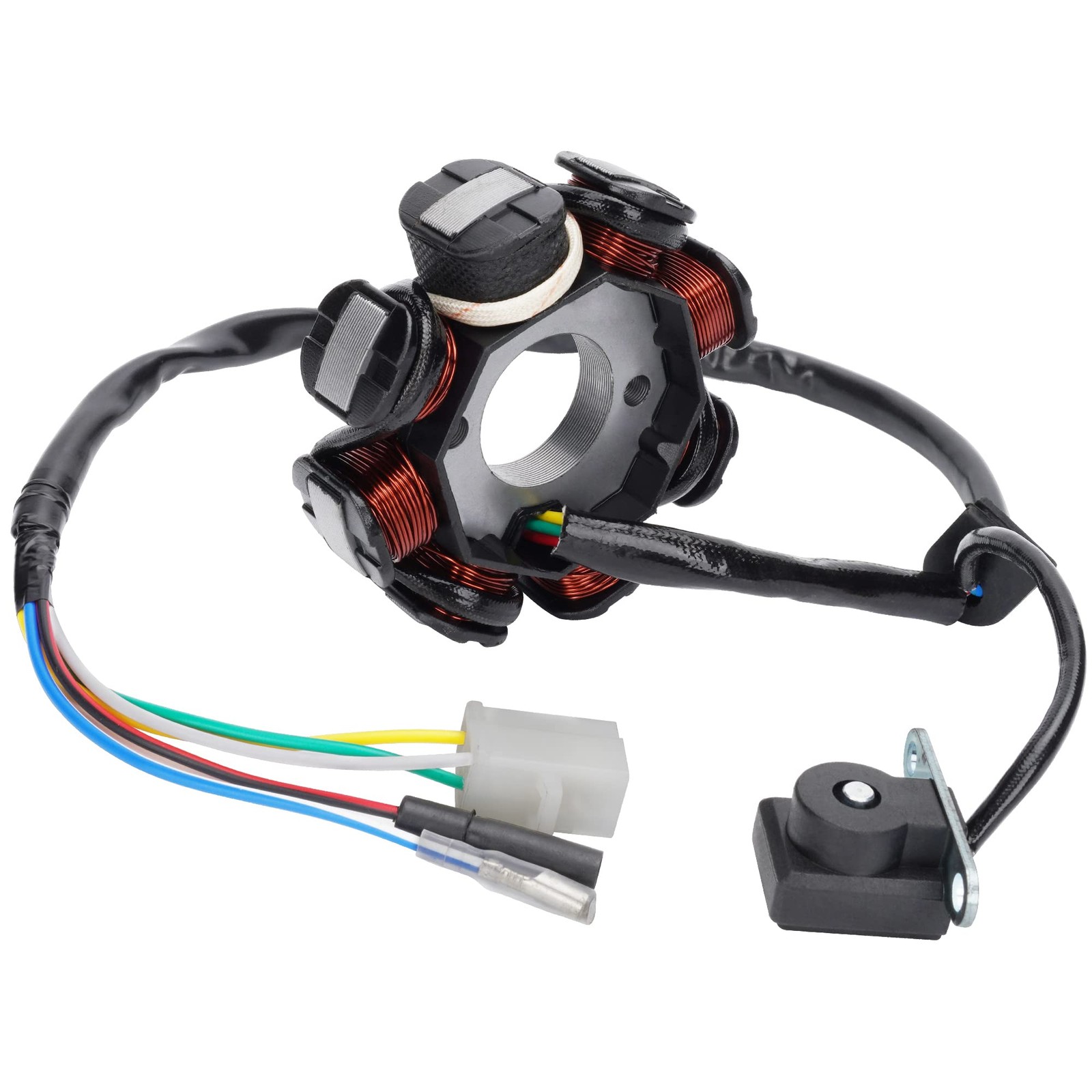 Ignition Stator Magneto 8 Coil 5 Wires for GY6 50CC 60CC 80CC ATV Scooter TAO…