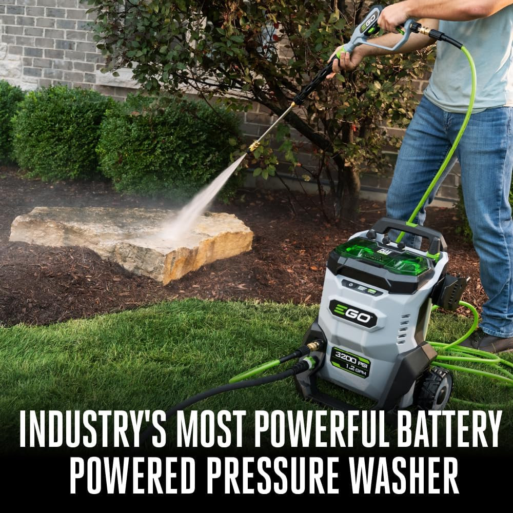 Electric Pressure Washer,3200 PSI Power Washer, Battery and Charger Not Included