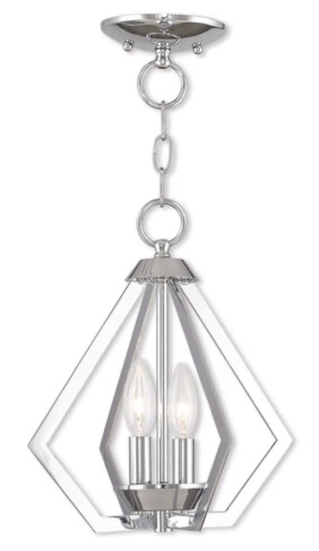 Livex Lighting 40922-05 Prism Mini Chandelier Polished Chrome