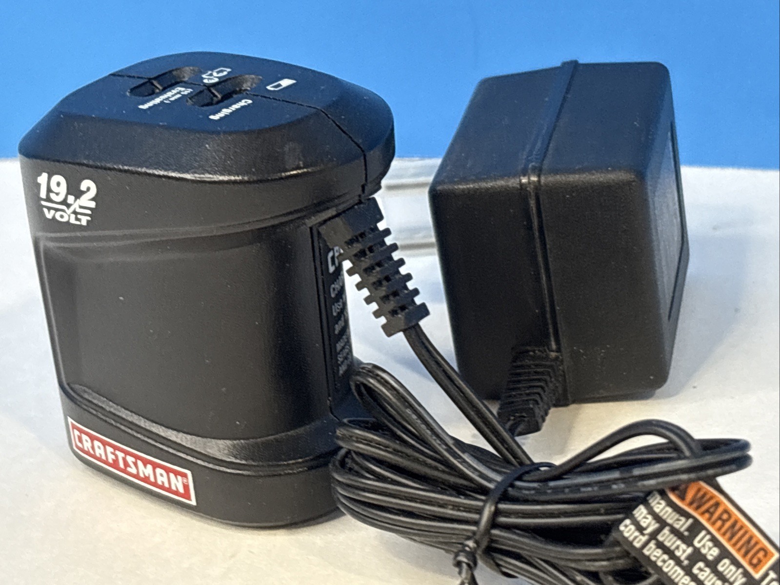 Craftsman 19.2V Volt C3 Power Tool Battery Charger 140107001 Black