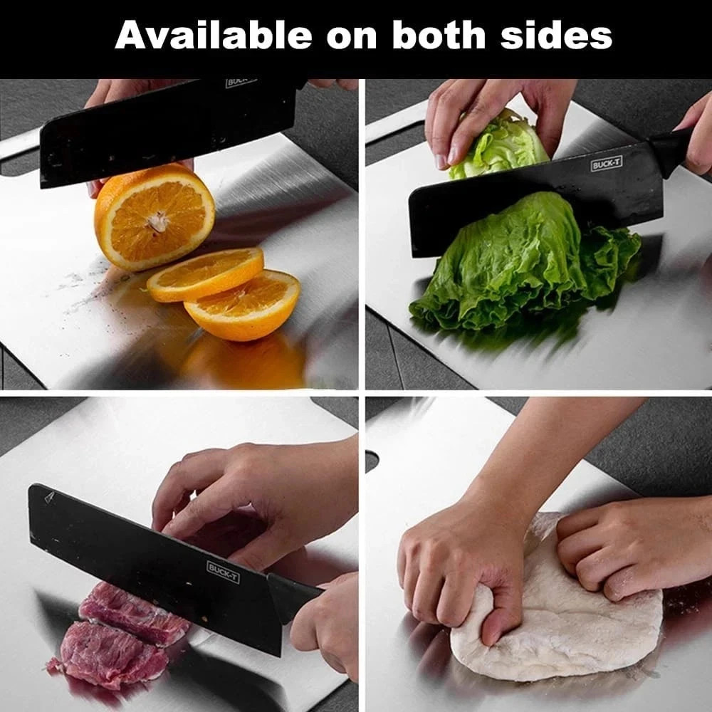 Titanium Cutting Board 100% Pure Titanium Cutting Boards for Kitchen 3 Sets