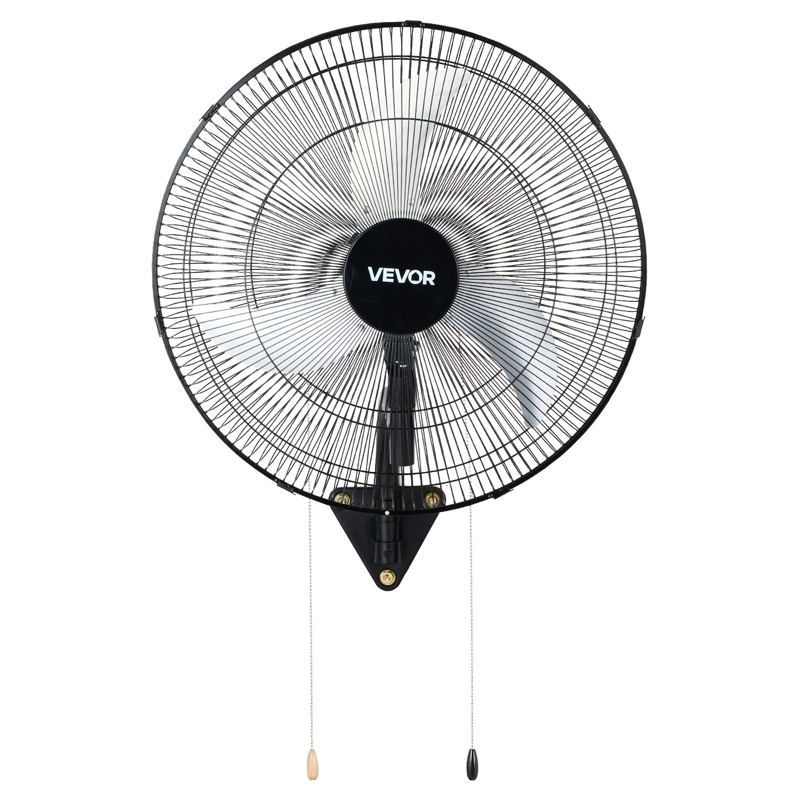 VEVOR 20 in Wall Mount Fan Oscillating 3 Speed Long Airflow Industrial Garage