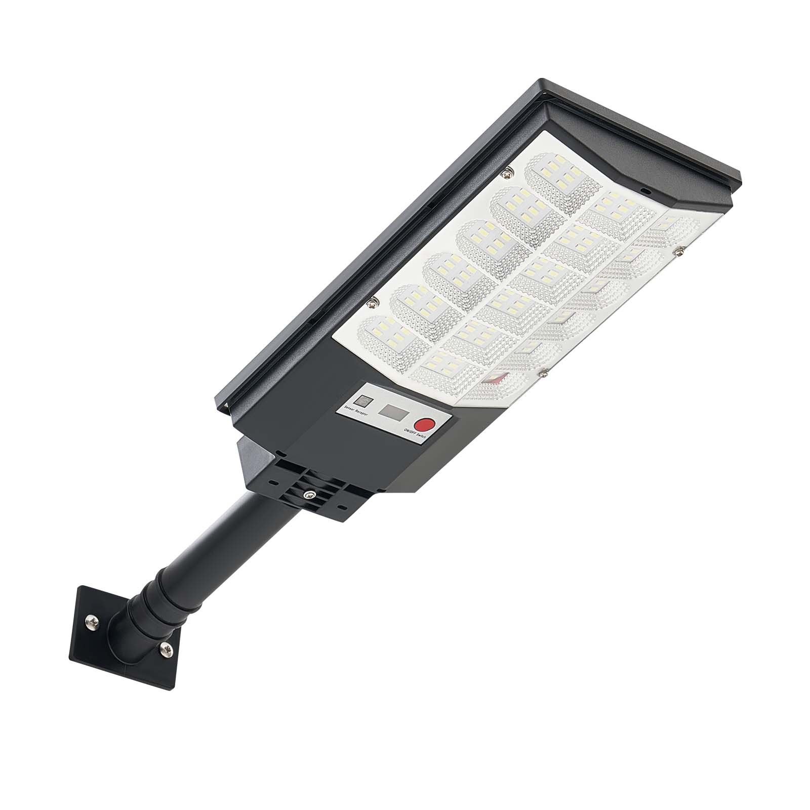 VEVOR 500W Solar Street Lights Outdoor 50000LM LED Lights Dusk to Dawn 4 Pack