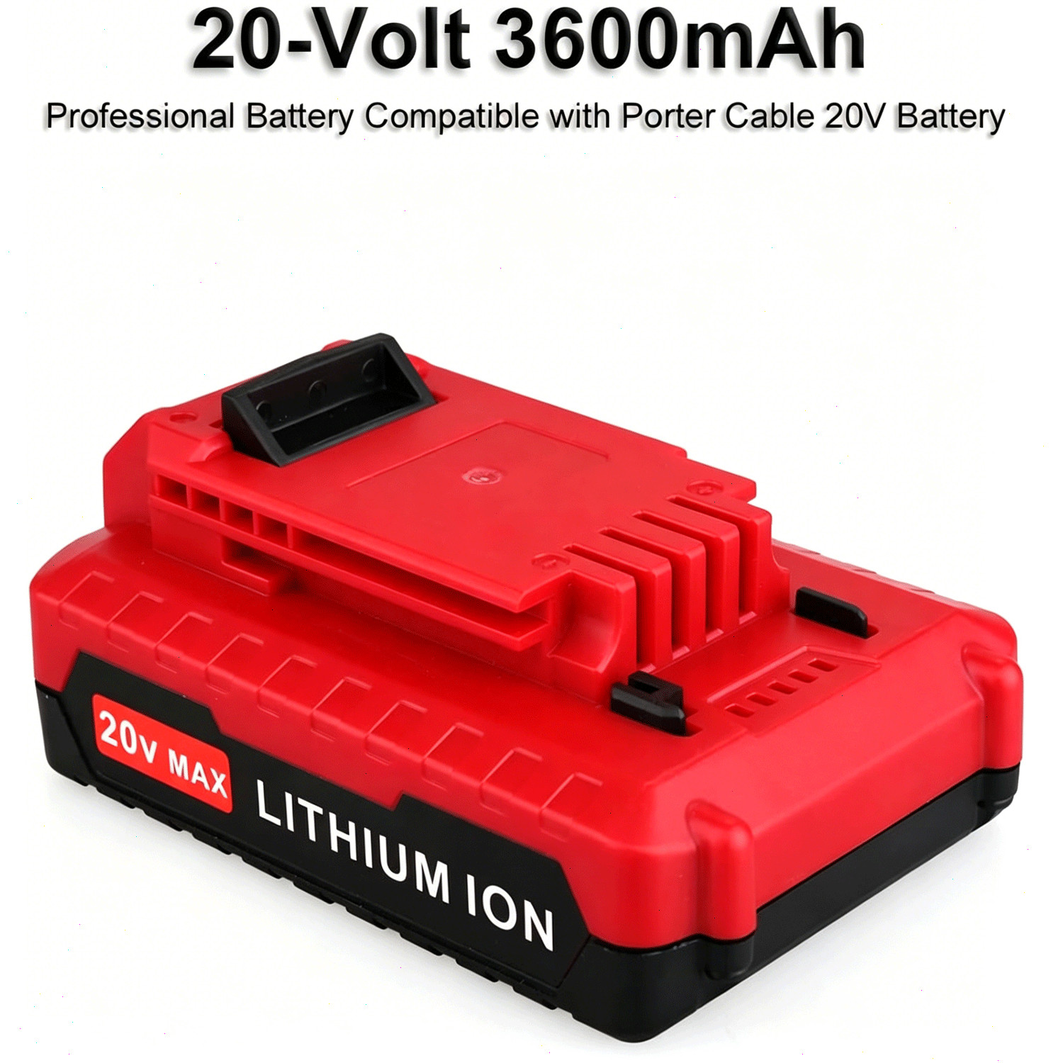 2P For Porter Cable 20Volt Lithium-Ion Battery PCC681L PCC685L 20V MAX 8000mAh