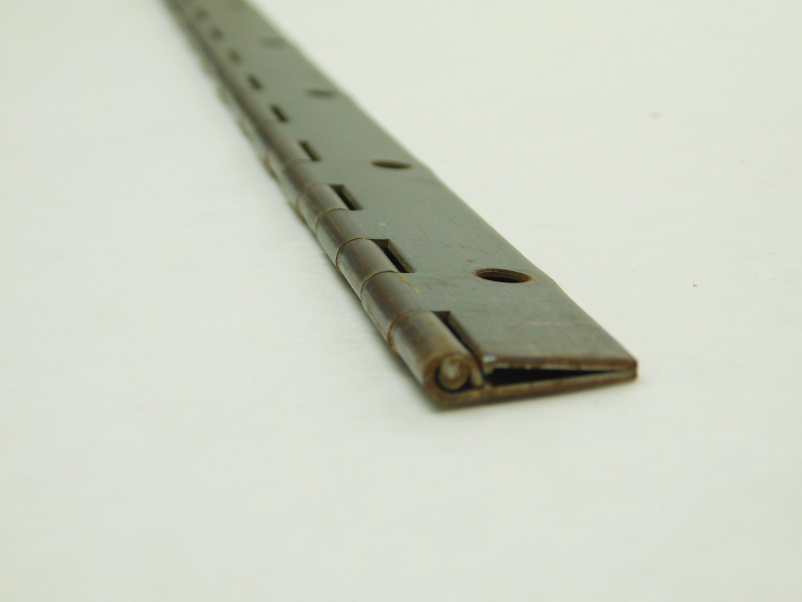 Continuous Piano Steel Hinge 1-1/4″ x 46″ Inch Statuary Bronze Black Finish HF