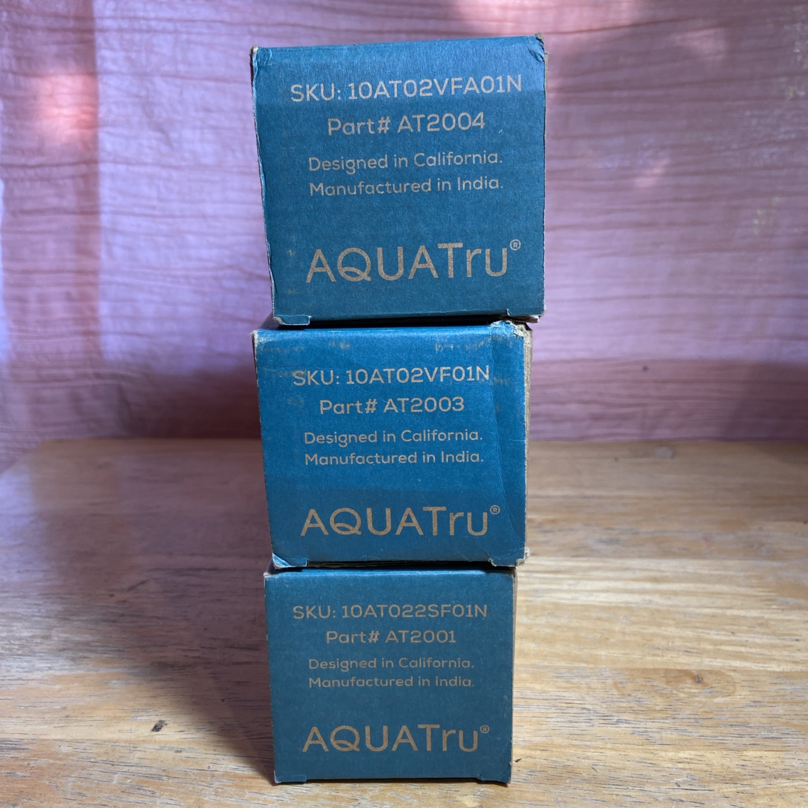 (3) AquaTru Sealed Filters Read Description For Details