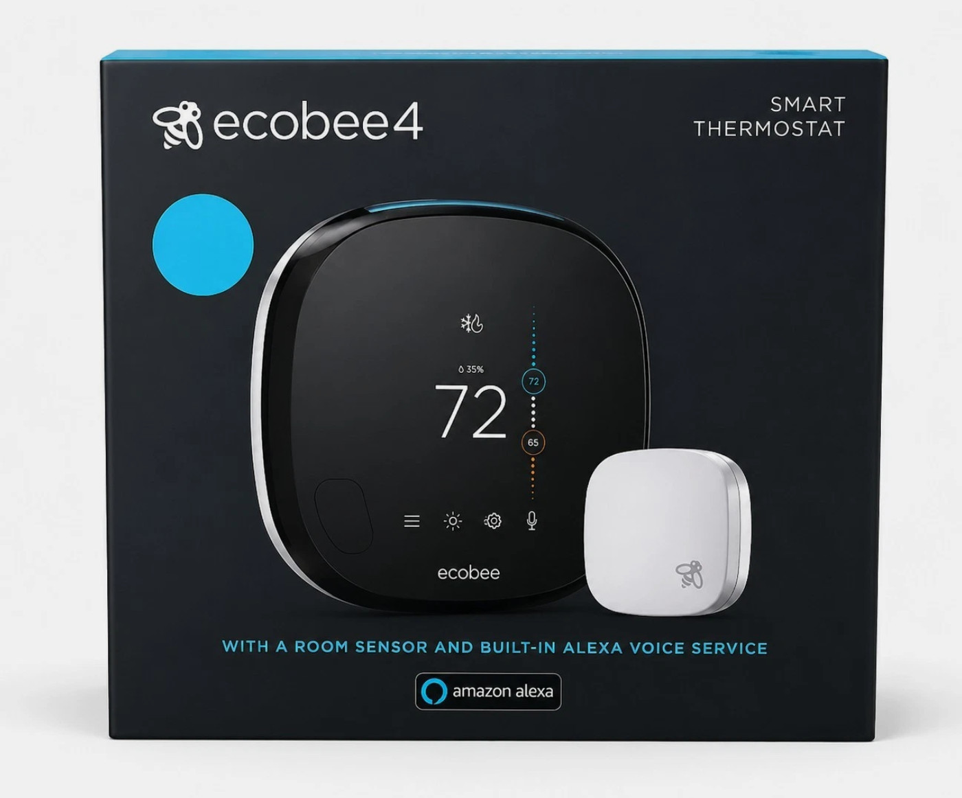 ecobee4 Smart Thermostat EB-STATE4-01 WiFi Alexa Voice
