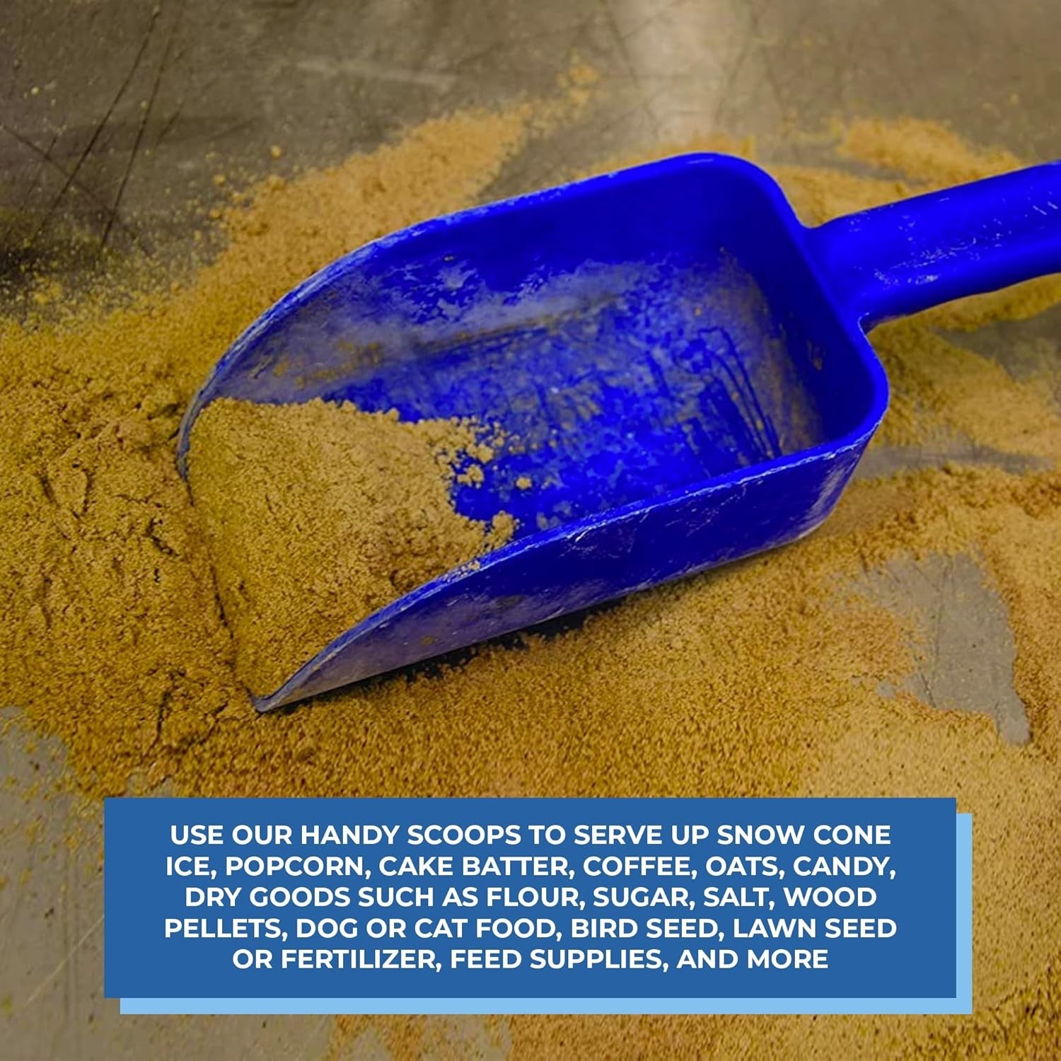 Professional 16 oz Food-Safe Hand Scoop – Seamless, Durable & Easy-to-Clean