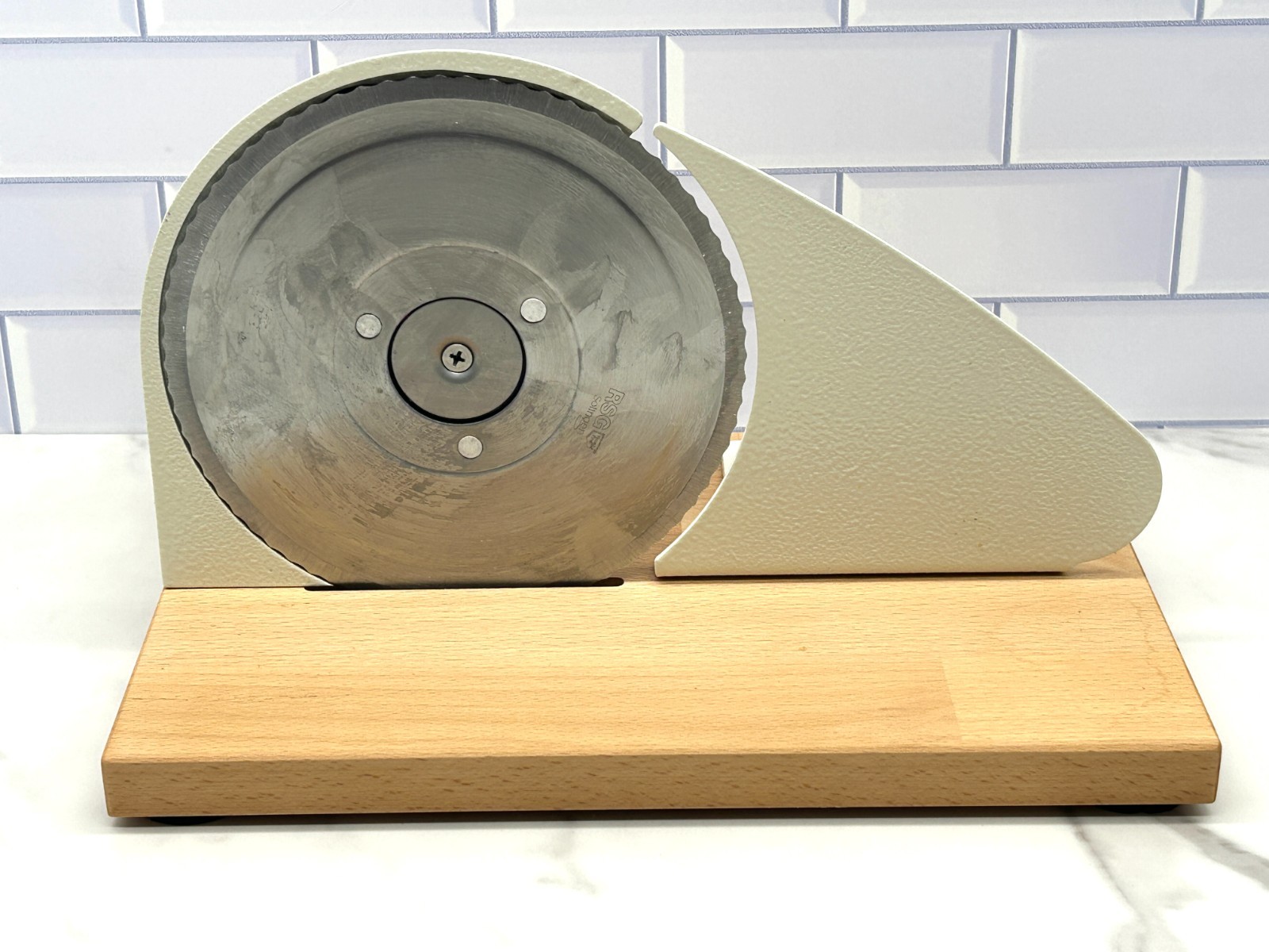 USED – Zassenhaus Classic Bread Slicer – Cream