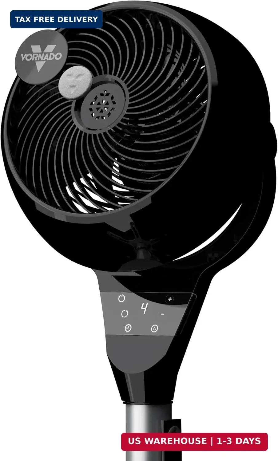 Vornado 6803 OSC Whole Room Pedestal Circulator with Oscillation, Included Remot
