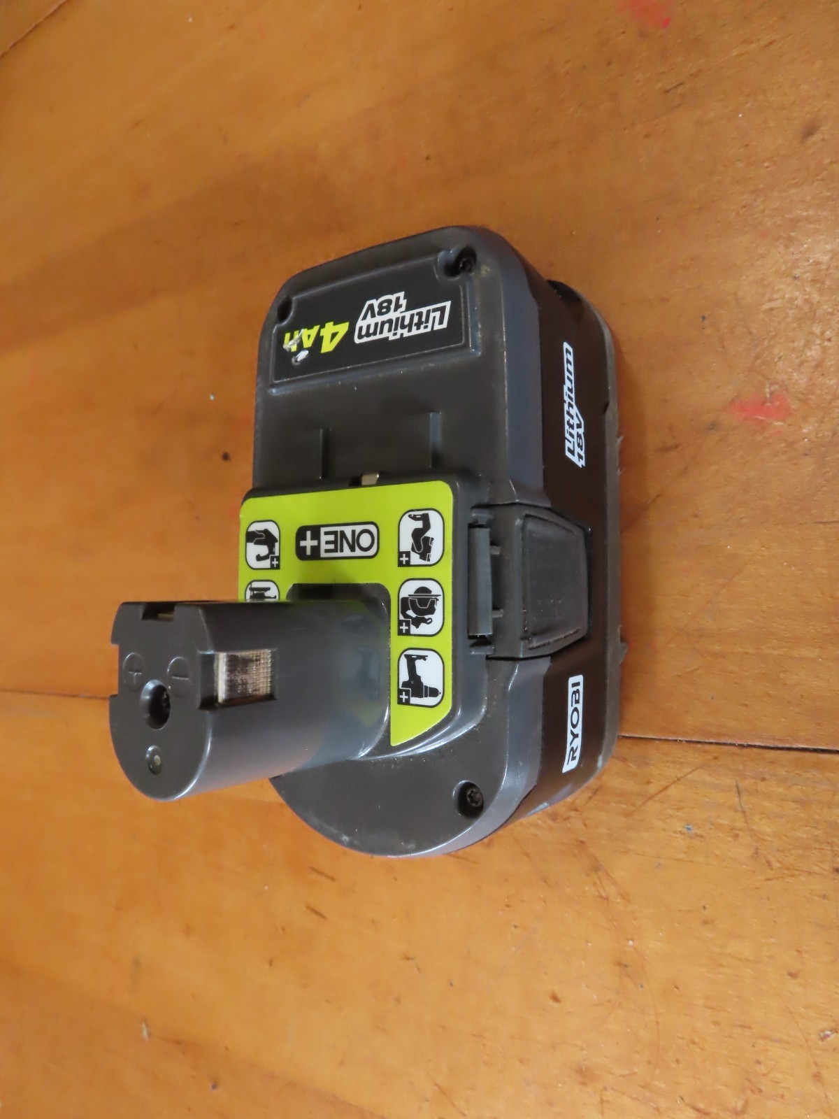 Genuine Ryobi P197 ONE+ 18V 4.0Ah Lithium Battery Parts Or Repair Just Blinks