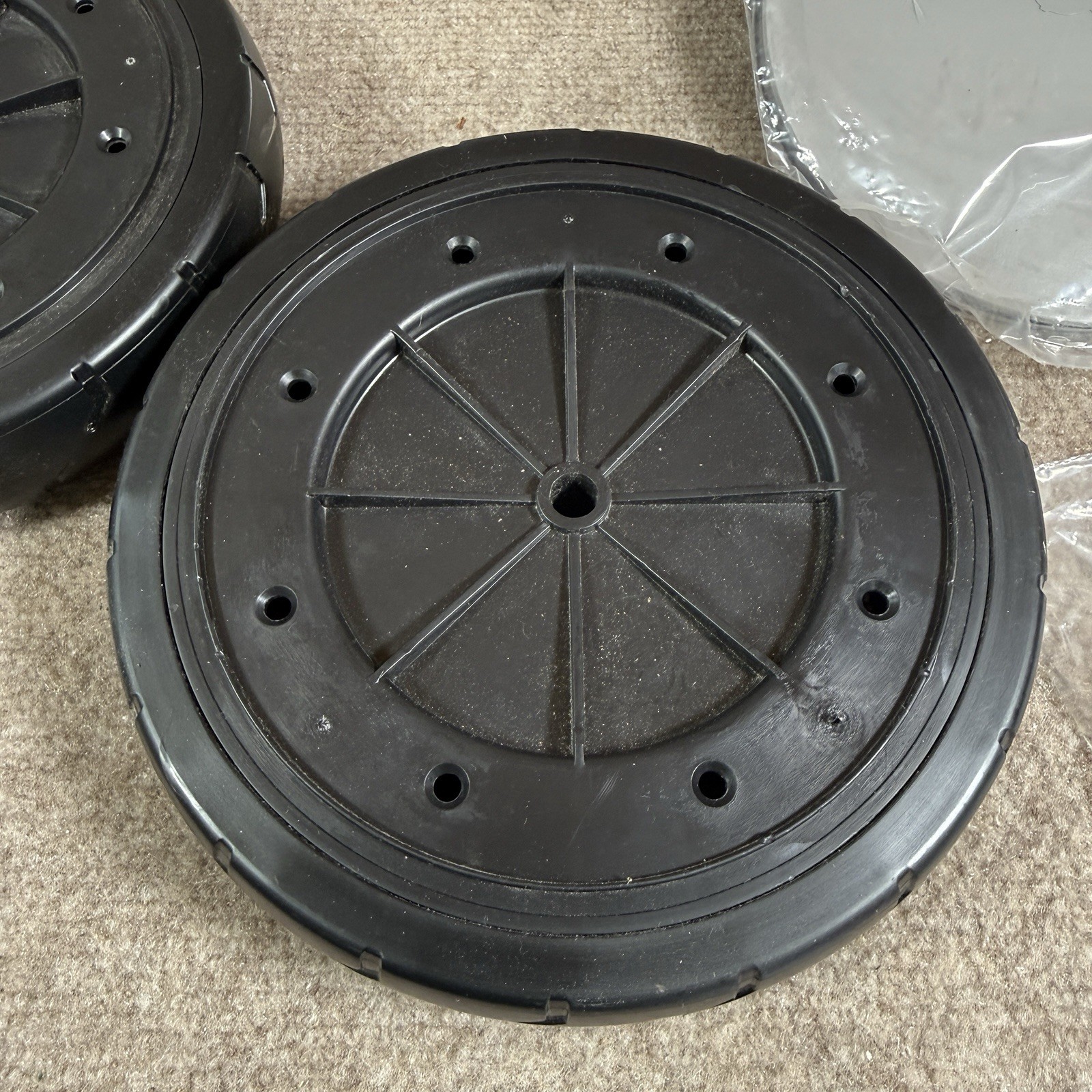 OEM Weber Front Leg Kit Wheels Caps Kettle Grill Parts Wire Triangle COMPLETE