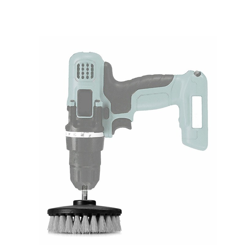 Carcarez Drill Brush Soft Bristle Use w/Power Drill Upholstery Cleaning