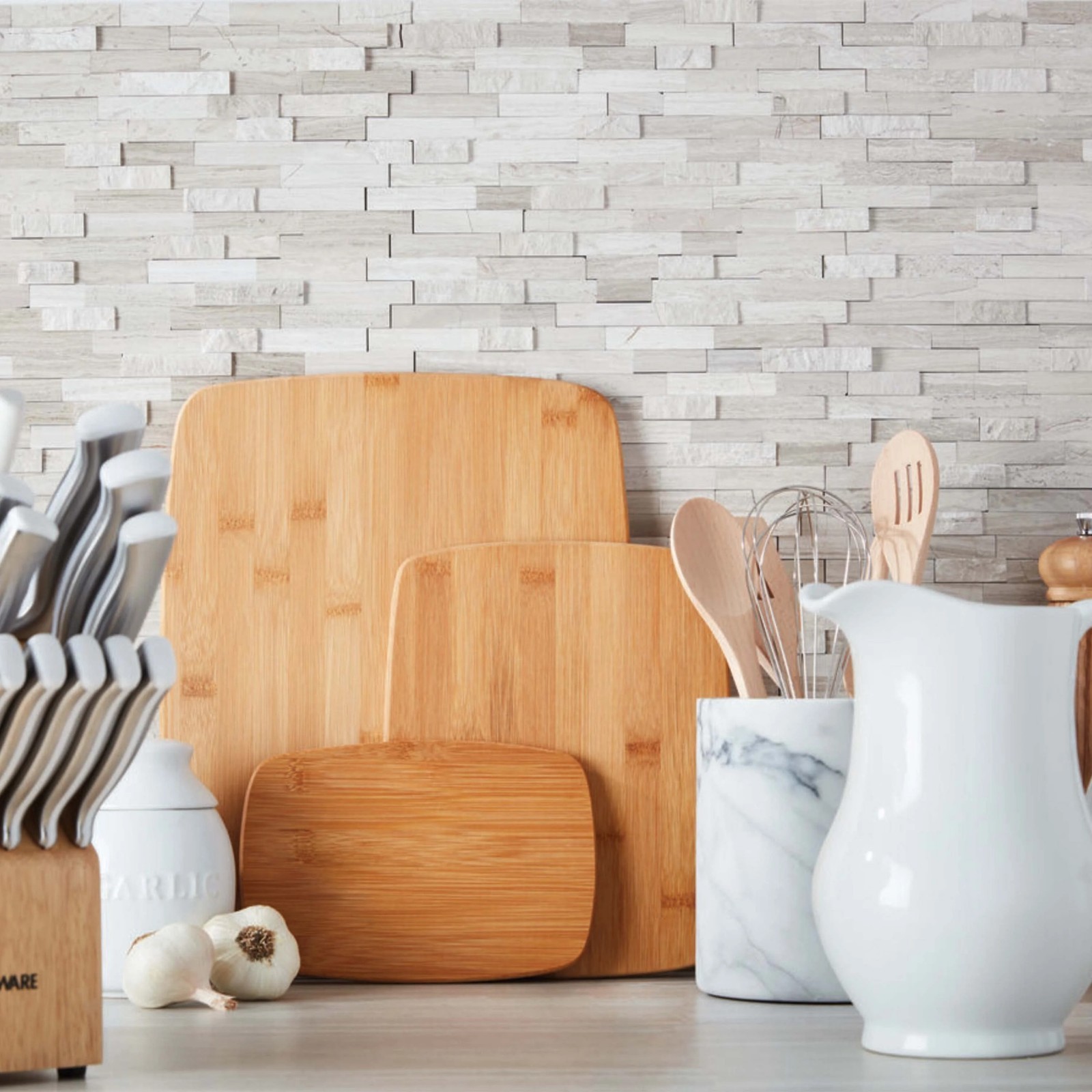 Farberware Classic 3-Piece Bamboo Cutting Board Set