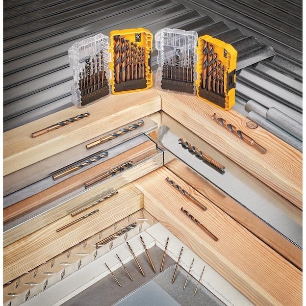 DeWalt 14-Piece (Black and Gold) DRILL BIT SET