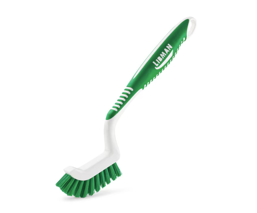 Libman Poly Fiber Stiff Tile and Grout Brush Shower Tub Bathroom Home Cleaning