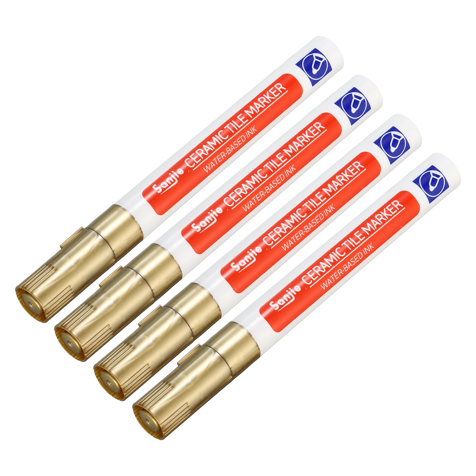 4 Pcs Grout Paint Pen, Great for Balcony, Kitchen, Bathroom