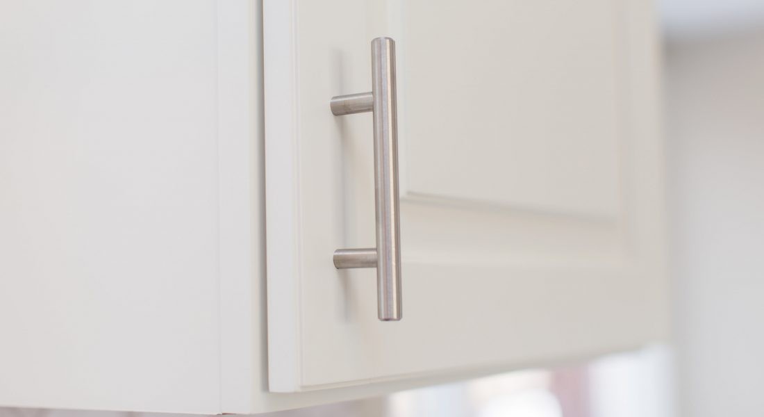 SOLID Stainless Steel T Bar Pulls Modern Kitchen Cabinet Brushed Nickel Classic