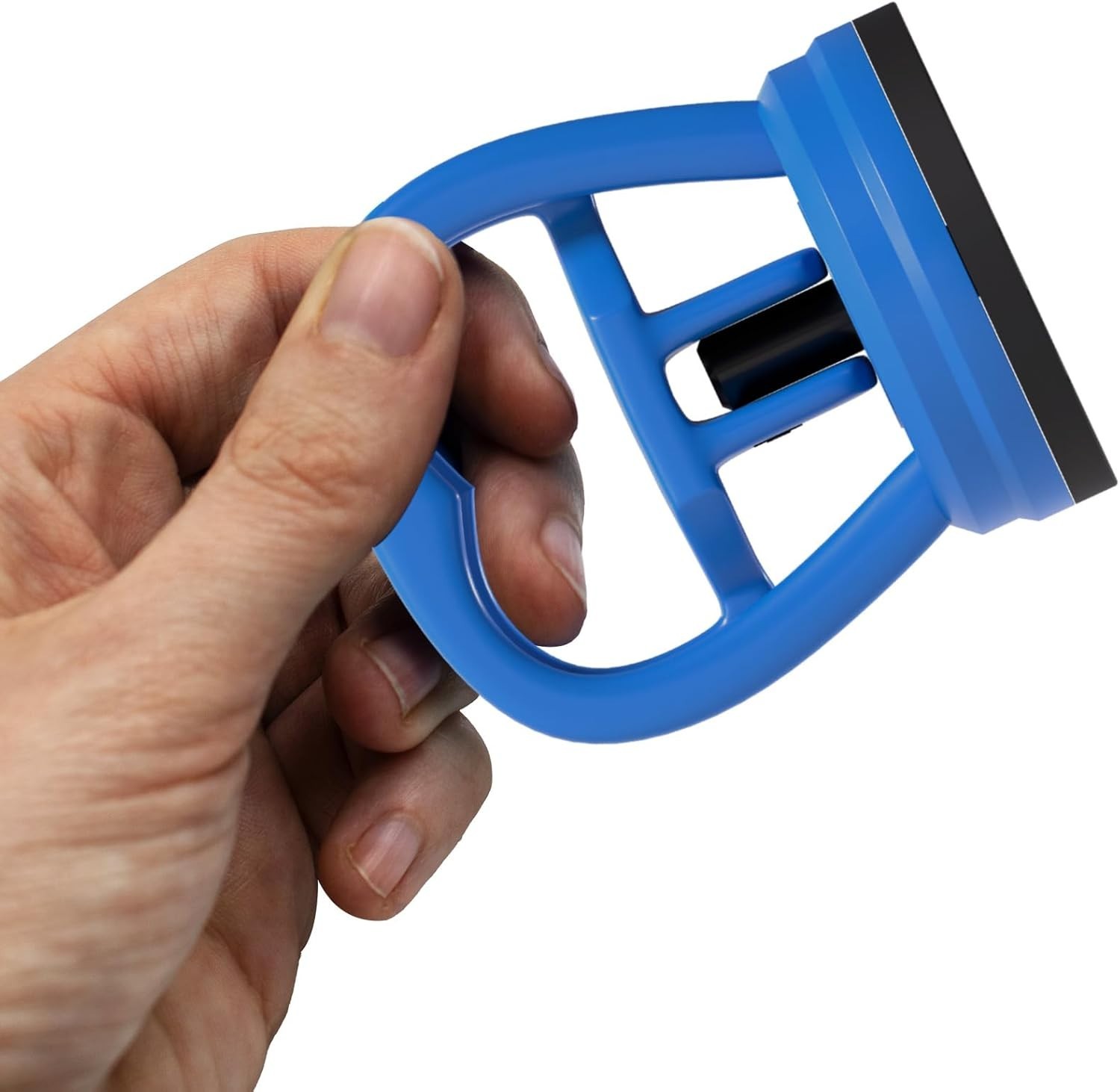 Heavy Duty Small Suction Cups – Compact Glass Lifter for Light Duties, Blue
