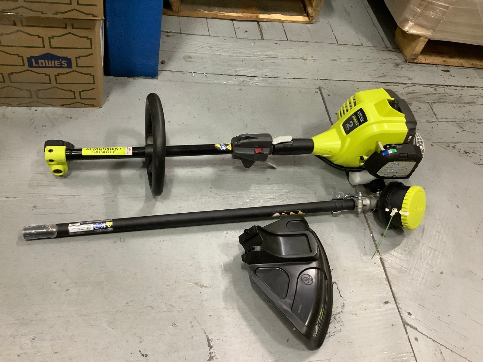 Ryobi 2-Cycle Gas String Trimmer 25cc Crank Weed Eater Straight Shaft RY253SS