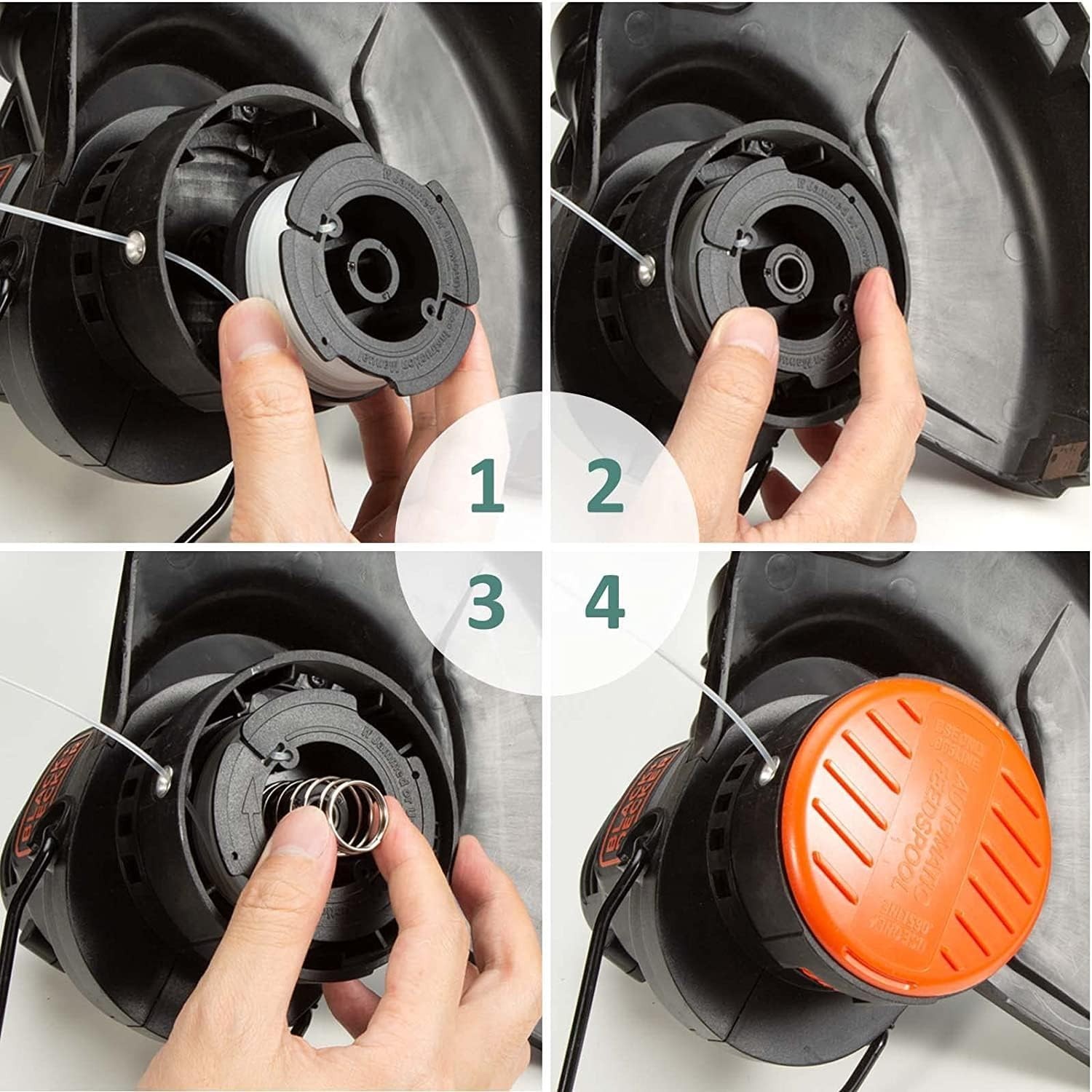 10 Pcs Weed Eater String Spools for Black and Decker Weed Wacker Trimmer