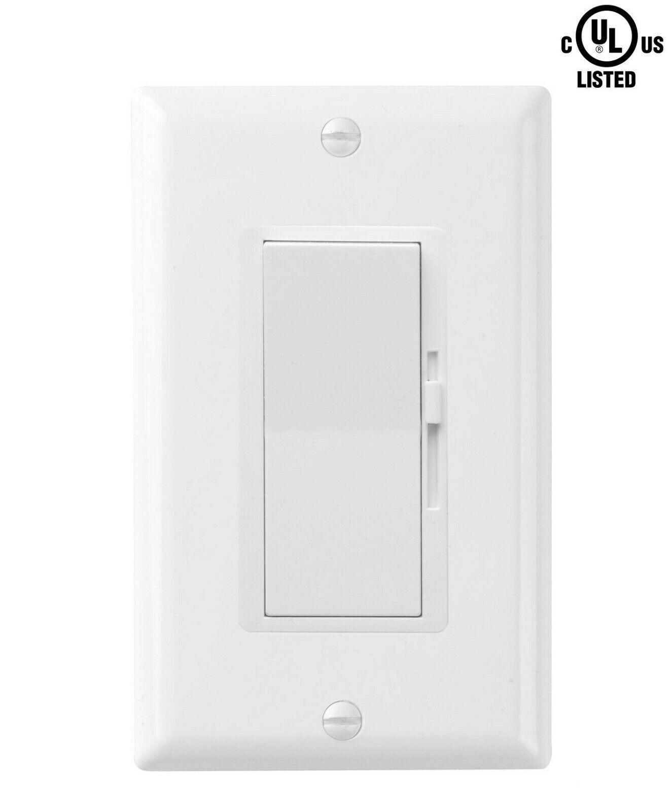 Decora Dimmer Light Switch Single Pole / 3-Way – LED / Incandescent / CFL 10 PK