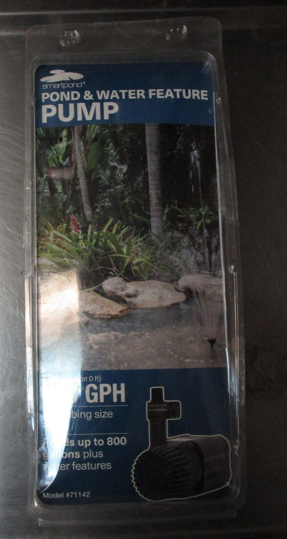 smartpond Fountain & Water Feature Pump 800 GPH, 71142