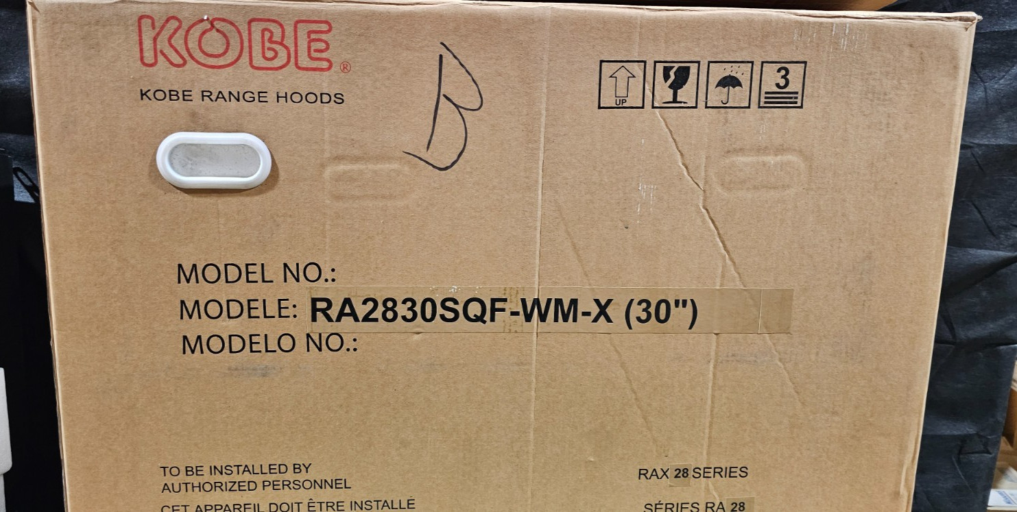 KOBE 30 in. 750 CFM Stainless Steel Wall Mount Perimetric Range Hood Flame-Temp