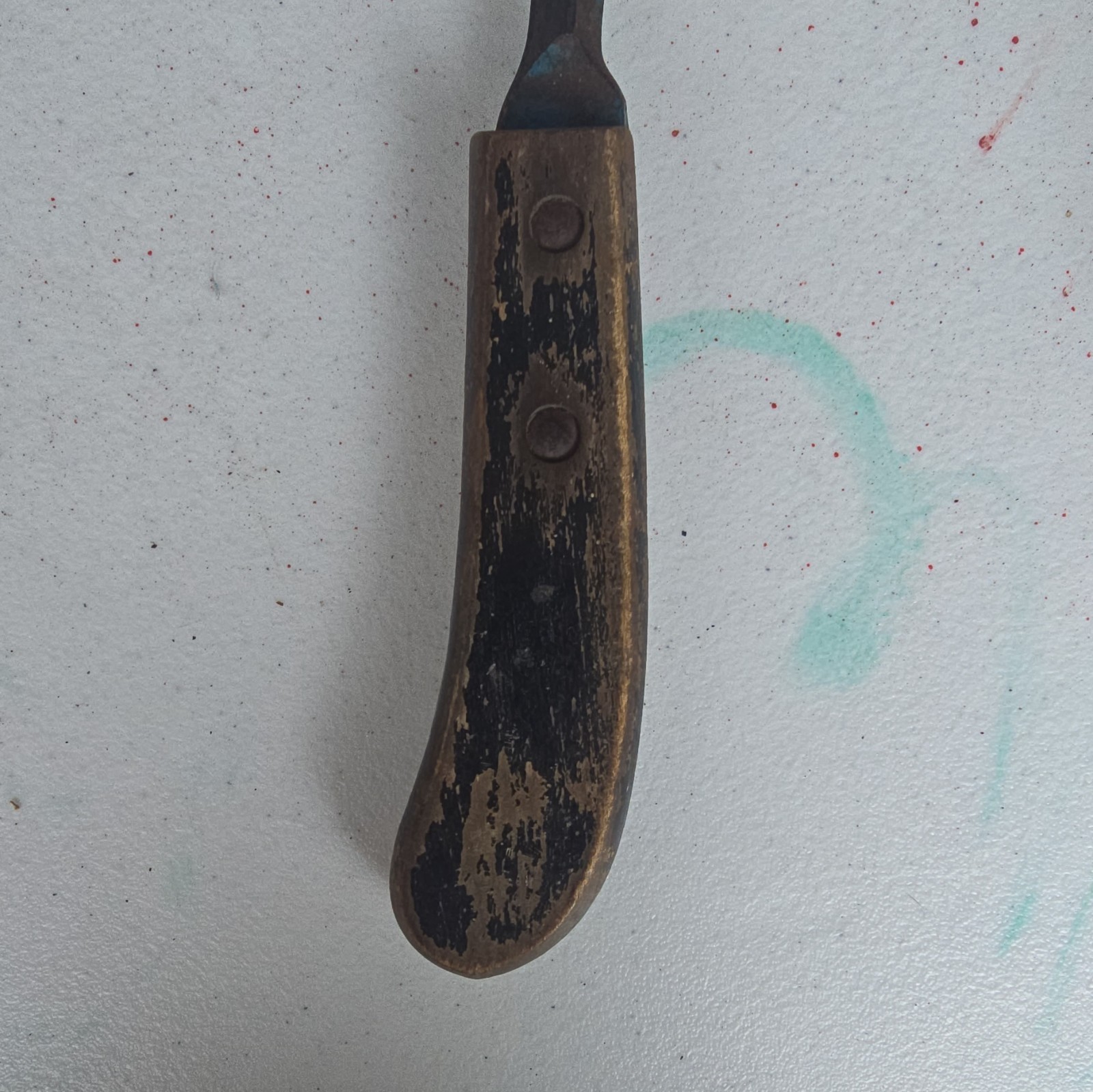 Steel Sickle 12 in Blade, 3.5 in Wide, Wood Handle for Reaping/Trimming
