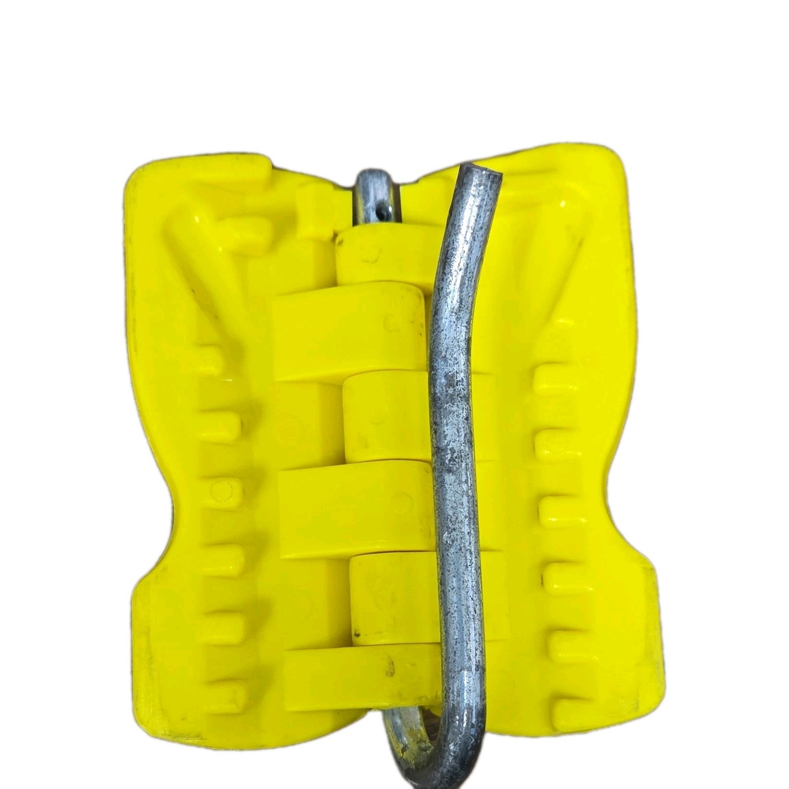 Galls Yellow Plastic Metal Door Hinge Stopper Forces Door To Remain Open