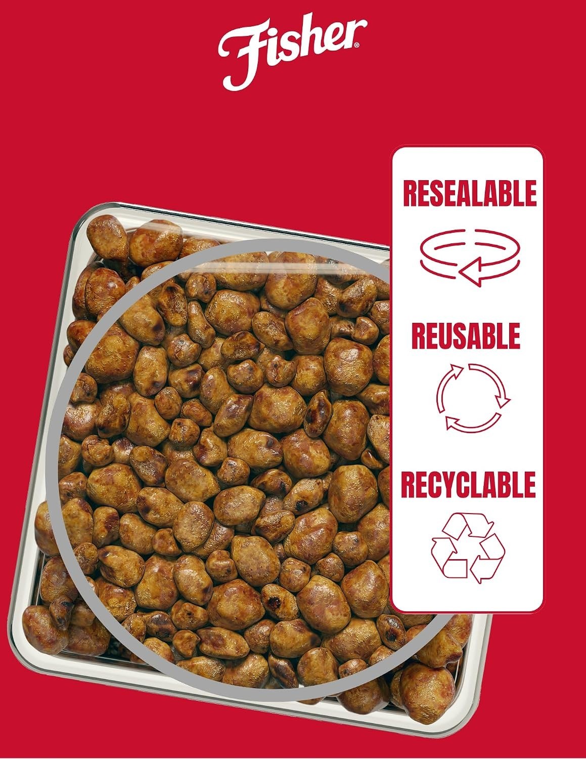 Protein-Packed Butter Toffee Peanuts, 42oz x 6