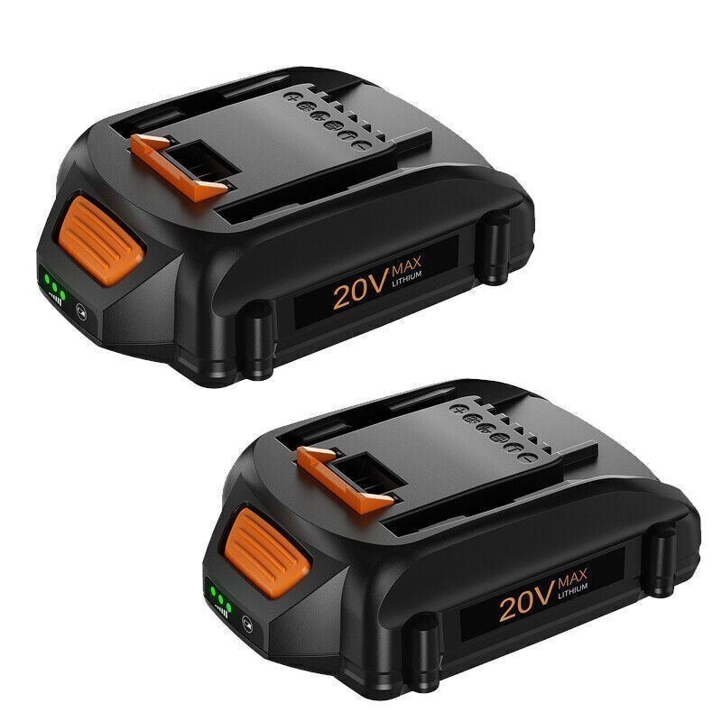 1/2PCS for Worx 20V 8.0AH 3.5AH Lithium Battery WG546 WA3525 WA3520 WA3575 US