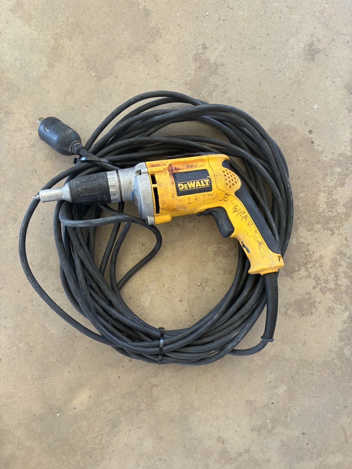 Dewalt Corded Drywall Screw Gun DW272 WT 4000 RPM 50 footcommercial cord