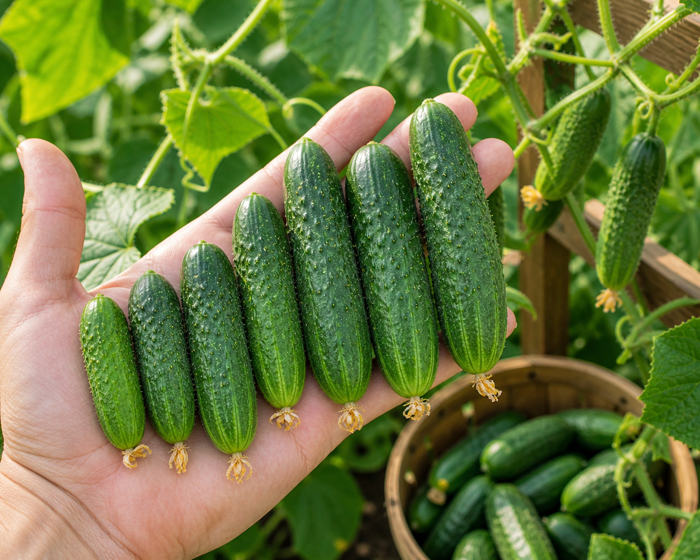 Boston Pickling Cucumber Seeds Heirloom Non-GMO 3-6 Inch Fast Growing