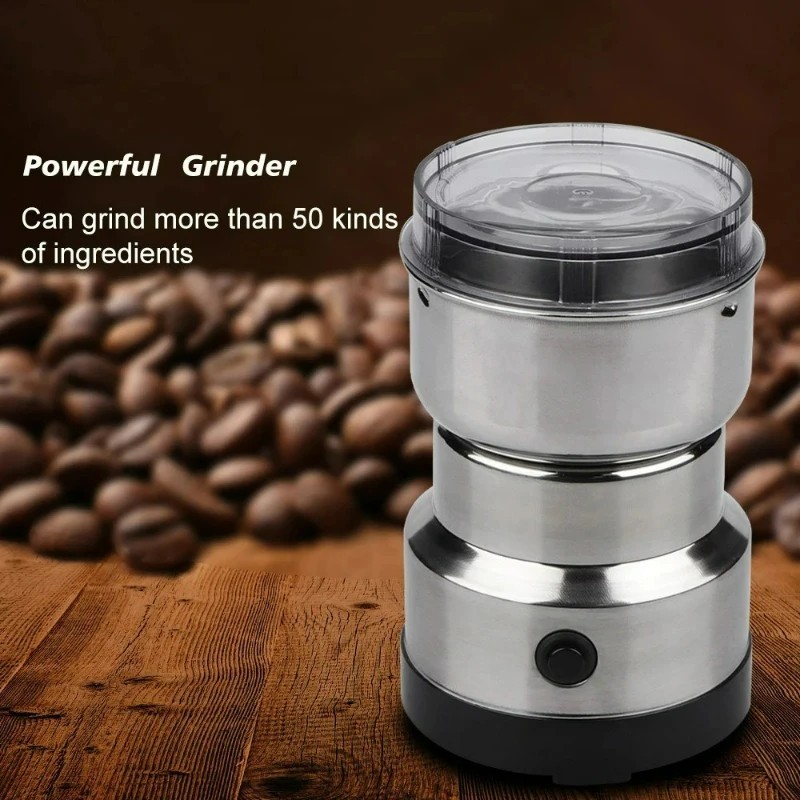 NEW Electric Coffee Bean Grinder Nut Seed Herb Grind Spice Crusher Mill Blender