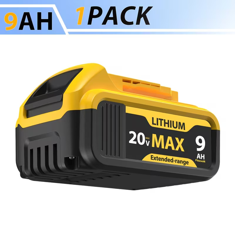 9Ah 20V Replace Battery Compatible For DeWalt 20V MAX Battery DCB200 Power Tools