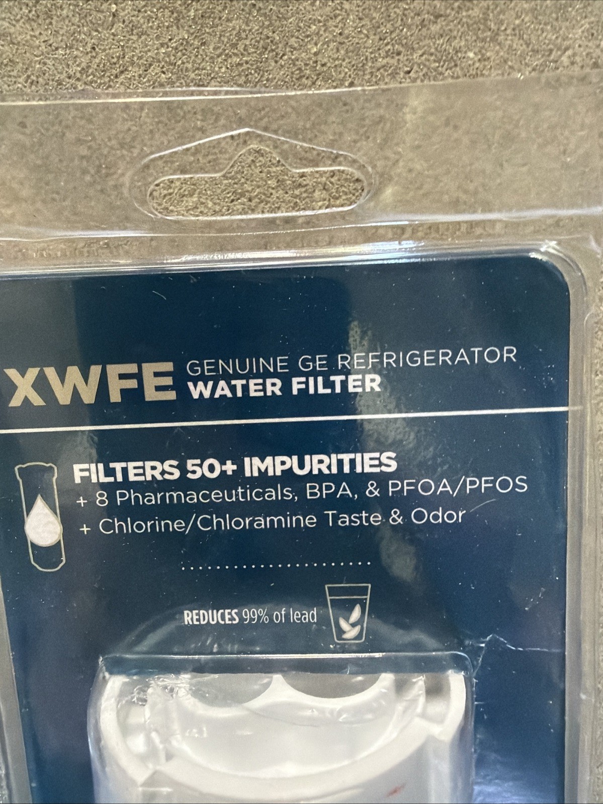 2 Pack GE Genuine XWFE Refrigerator Water Filter for GE *New*