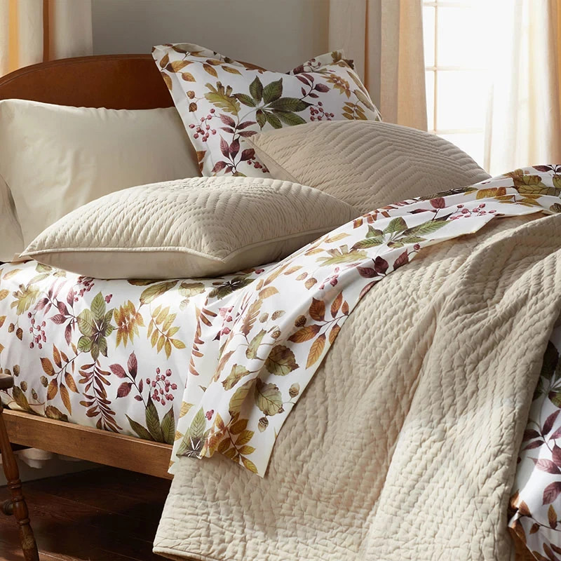 The Company Store Voile Quilt Lightweight 100% Cotton Coverlet brand New