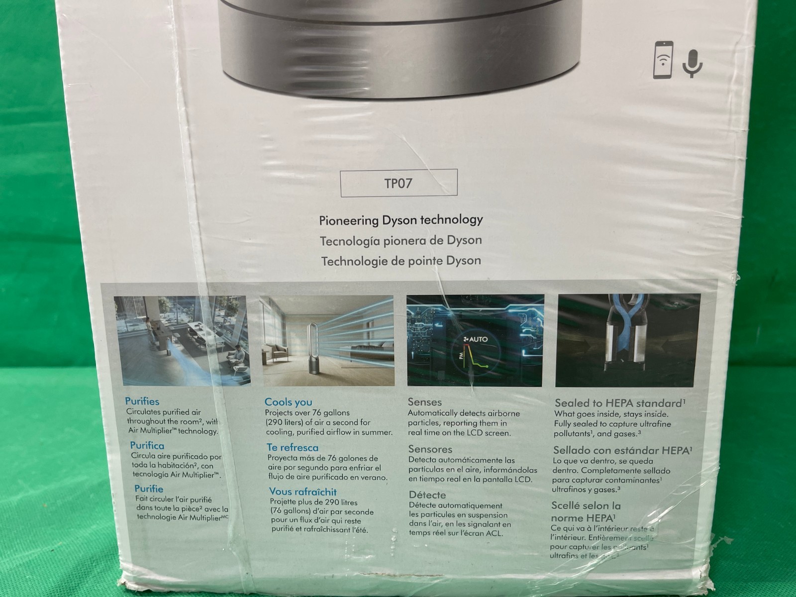 Dyson Purifier Cool Purifying Fan TP07 – White/Silver -NEW