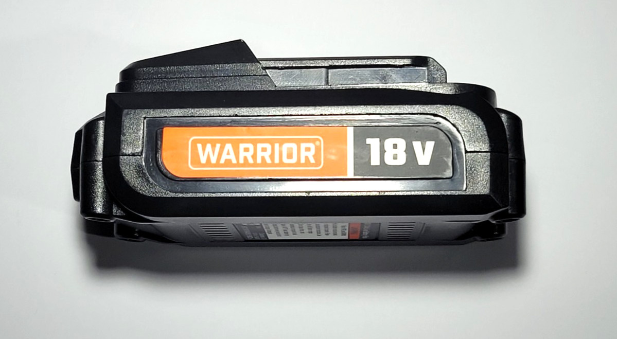 WARRIOR 18V Lithium-Ion Battery 1.3Ah