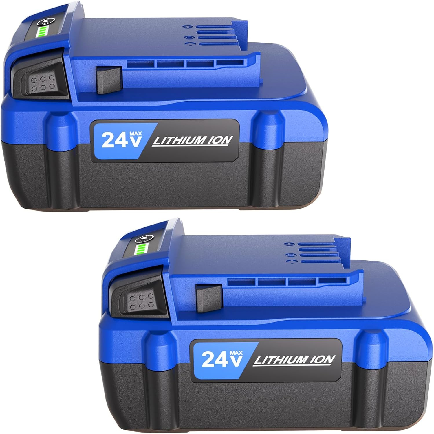 2× 24V 6.0Ah for Kobalt 24 Volt Max Lithium-ion Battery KB624-03 KB124-03 LED
