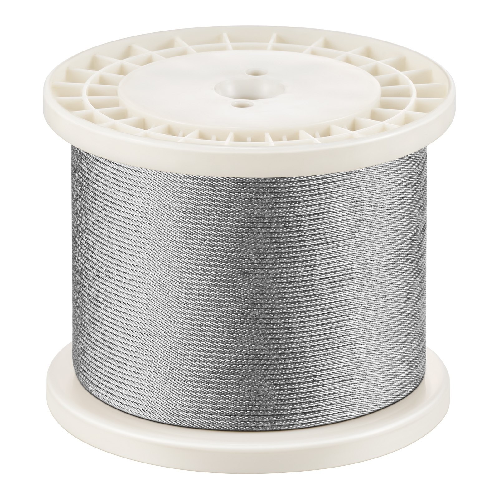 Wire Rope Kit, 1/8″ 1000 ft 316 Stainless Steel Cable with Cutter and Gloves, 16