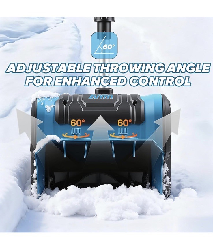 Snow Shovel “battery Not Include”