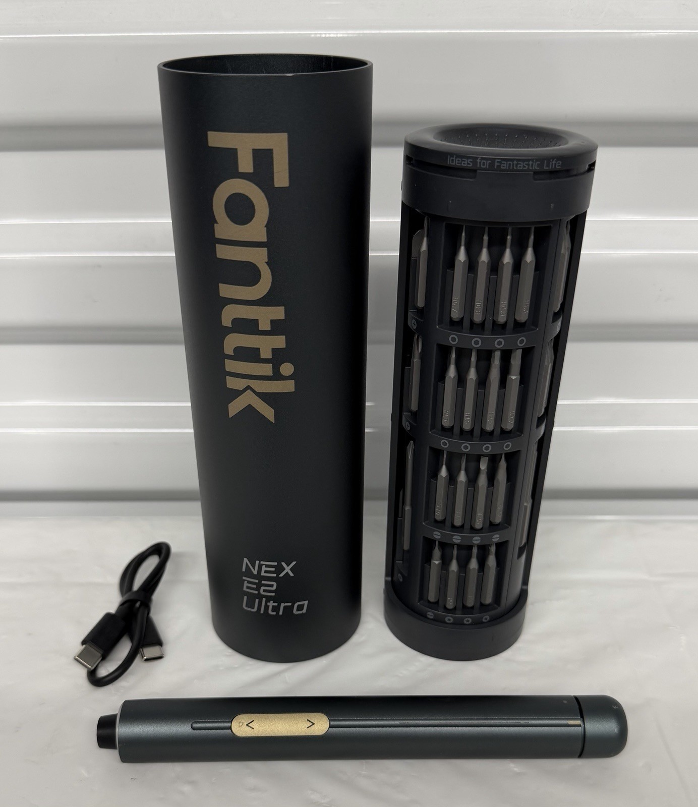 Fanttik NEX E2 Ultra Electric Screwdriver 50 Bits Precision New No Box